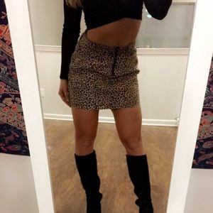 Leopard Urban Outfitters BDG Skirt